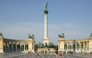 Heroes’ Square (Hősök tere), Budapest, Hungary. Andrew Shiva / Wikipedia / CC BY-SA 4.0.
